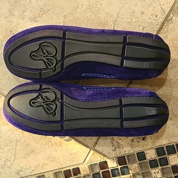 Sam Edelman Blue Suede Moccasin Loafers NWOB - Picture 5 of 6